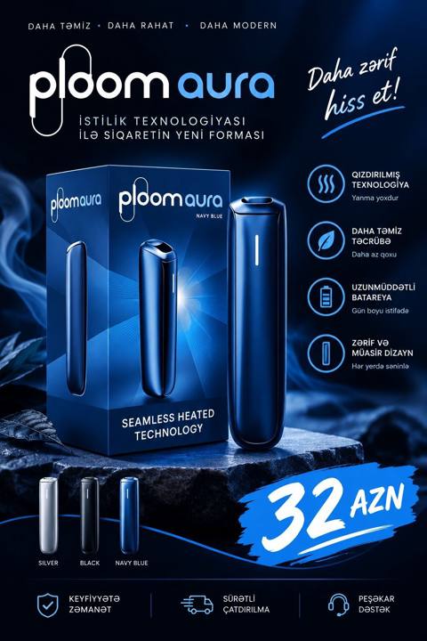 Ploom Aura – istilik texnologiyası ilə siqaretin yeni forması — Digah