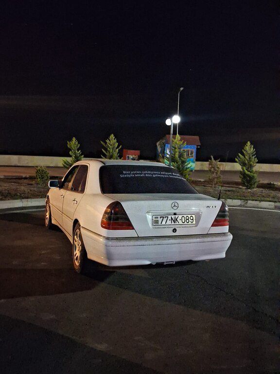 Mercedes C 180, 1.8 L, 1995 il, 244 985 km 77-NK-089 — Avtomobillər, Neftçala (9)