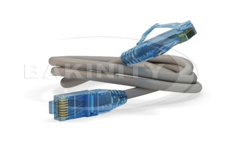 Lan kabel Hyperline U/utp Cat6,1.5m gray — Bakı