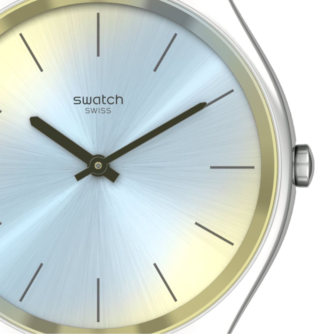Qadın qol saatı Swatch Skin Irony SYXS141 Optical White — Mallar, Bakı (2)