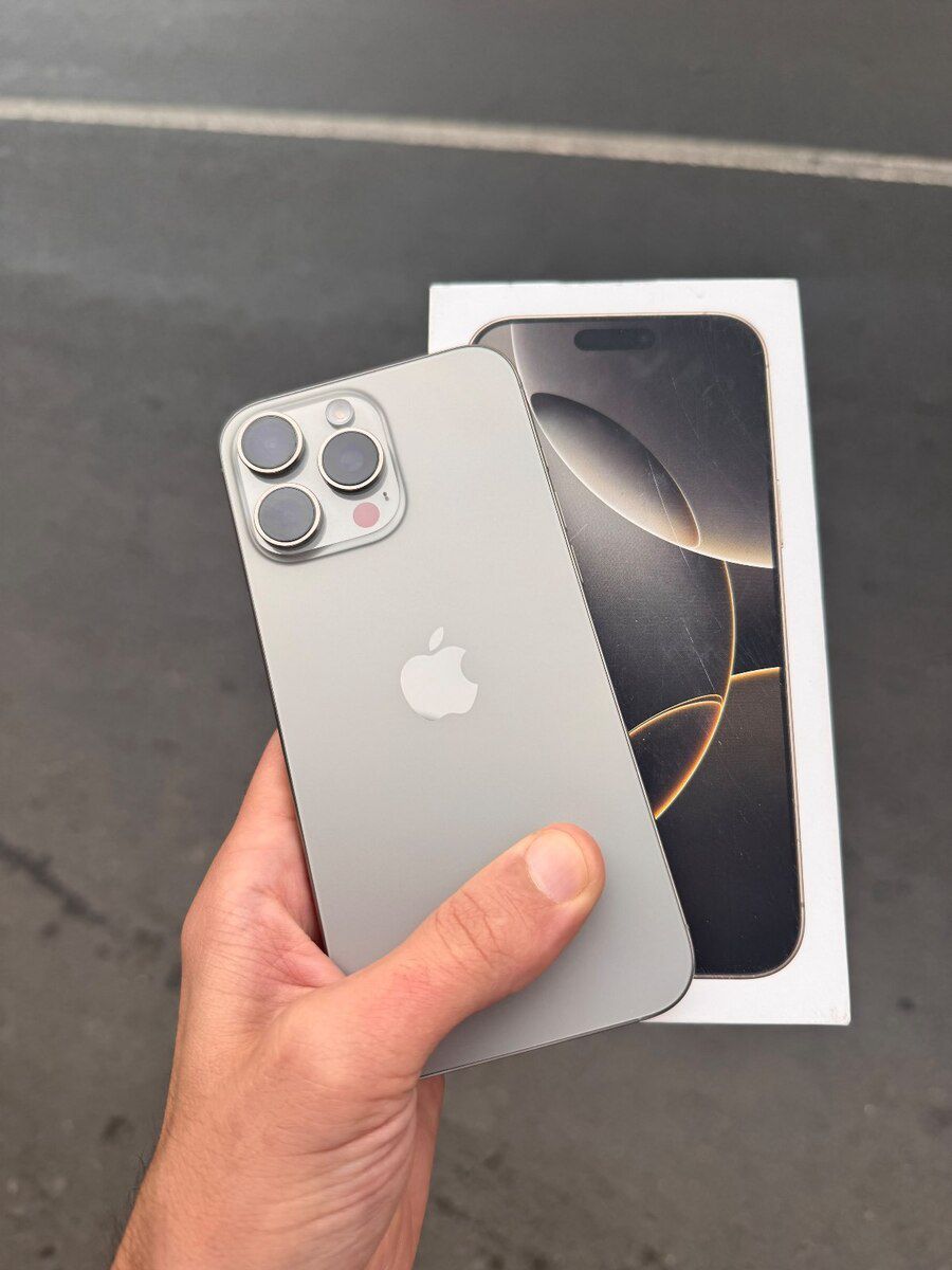Apple iPhone 16 Pro Max Natural Titanium 256GB/8GB — Smartfonlar, Bakı