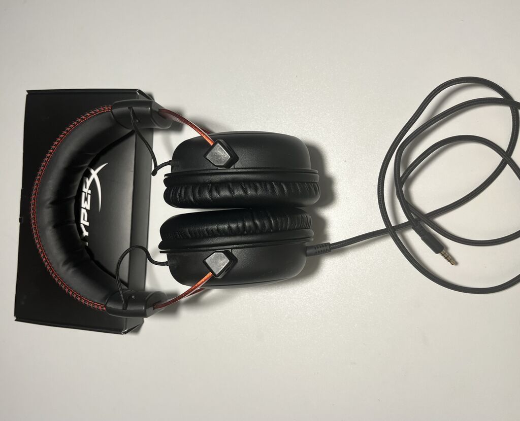 Yeni Simli Qulaqcıqlar, HyperX, rəng - Qara — Qulaqcıqlar, Bakı (6)