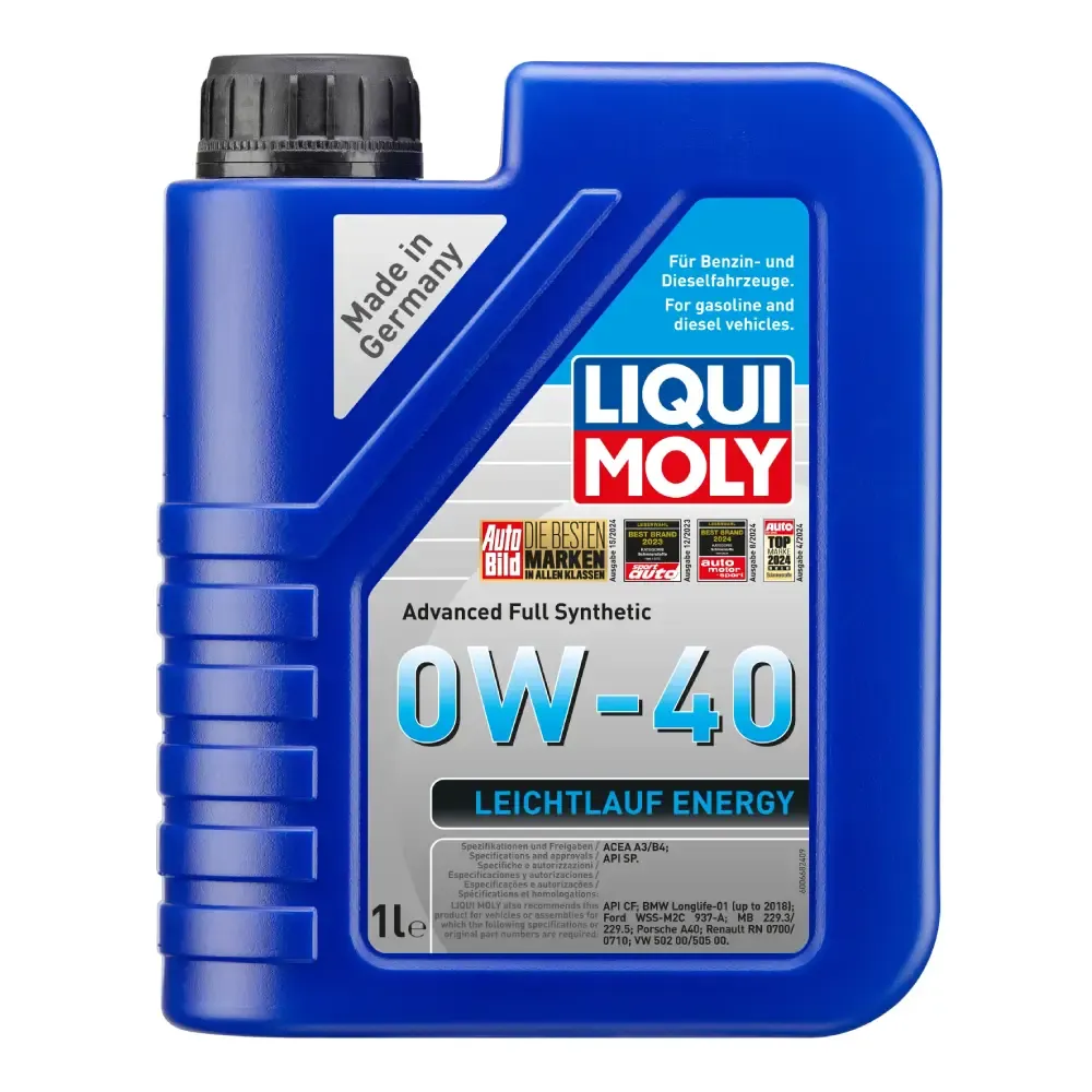 Avtomobil mühərrik yağı Liqui Moly Leichtlauf Energy 0W-40 1L (LM21222) — Ehtiyat hissələri və aksesuarlar