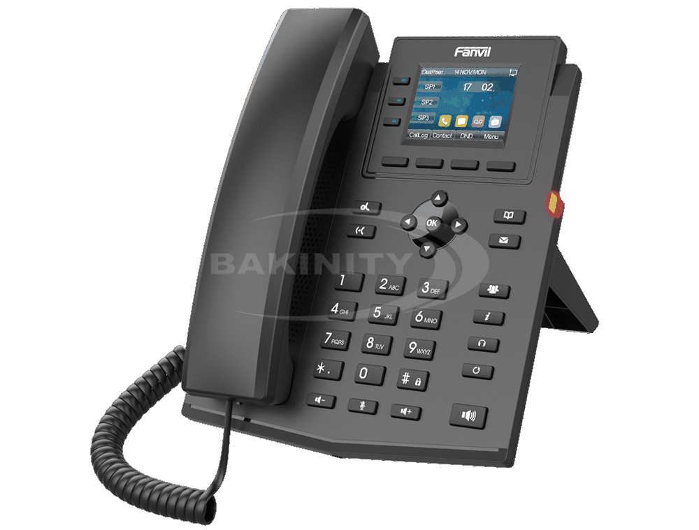 IP-telefon Fanvil X303 — IP telefon sistemləri, Bakı (2)