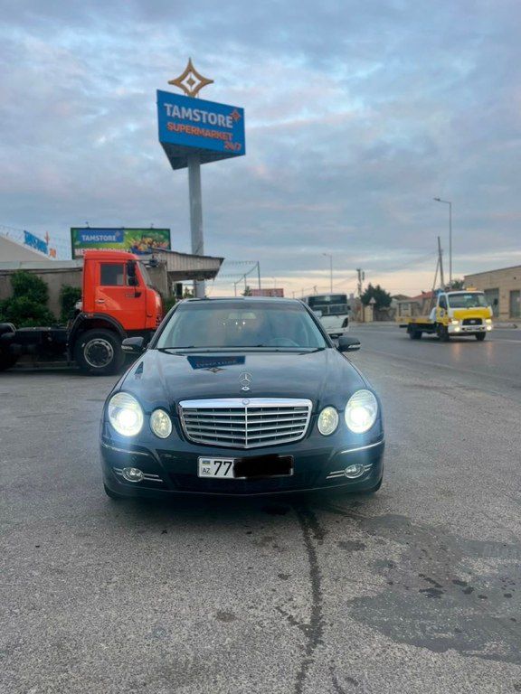 Mercedes E 220, 2.2 L, 2008 il, 325 000 km — Avtomobillər, Bakı (4)