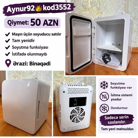 Avtomobil üçün soyuducu — Bakı