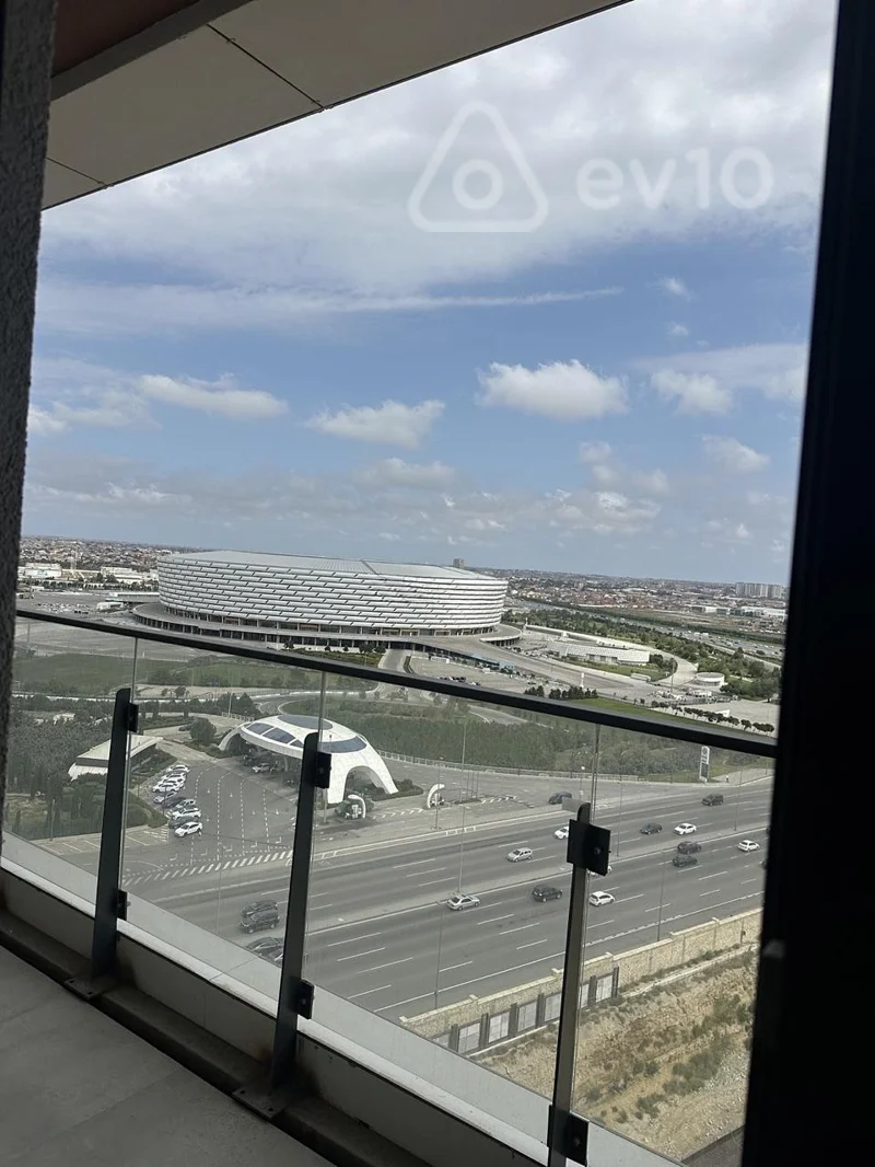 3 otaqlı mənzil, 100 m², Ziya bünyadov — kirayə — Mənzil, Bakı (11)