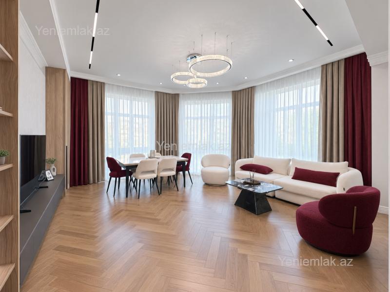 Satılır 3 otaqlı Bina evi menzil (Yeni tikili), 127 m², Nəsimi rayonu — Mənzil, Bakı