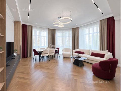 Satılır 3 otaqlı Bina evi menzil (Yeni tikili), 127 m², Nəsimi rayonu — Bakı