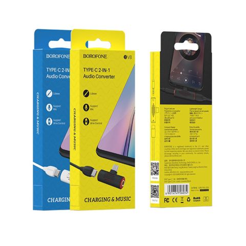 USB-C-dən USB-C-yə audio çevirici və BV8 3,5 mm jak — Bakı