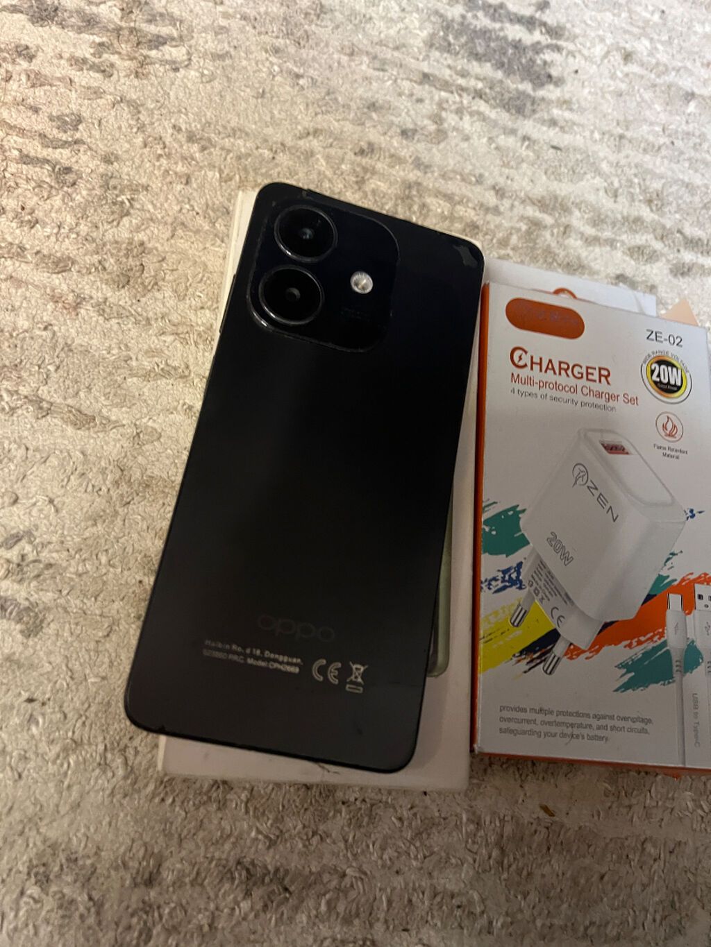 Oppo A3, 256 GB, rəng - Qara, Face ID — OPPO, Bakı (10)