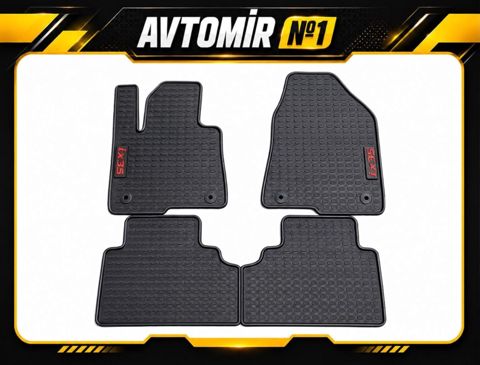 Hyundai ix35 2010-2016 üçün salon rezin ayaqaltı — Bakı