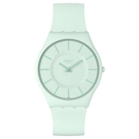 Qadın qol saatı Swatch Skin Classic SS08G107 Turquoise Lightly — Bakı
