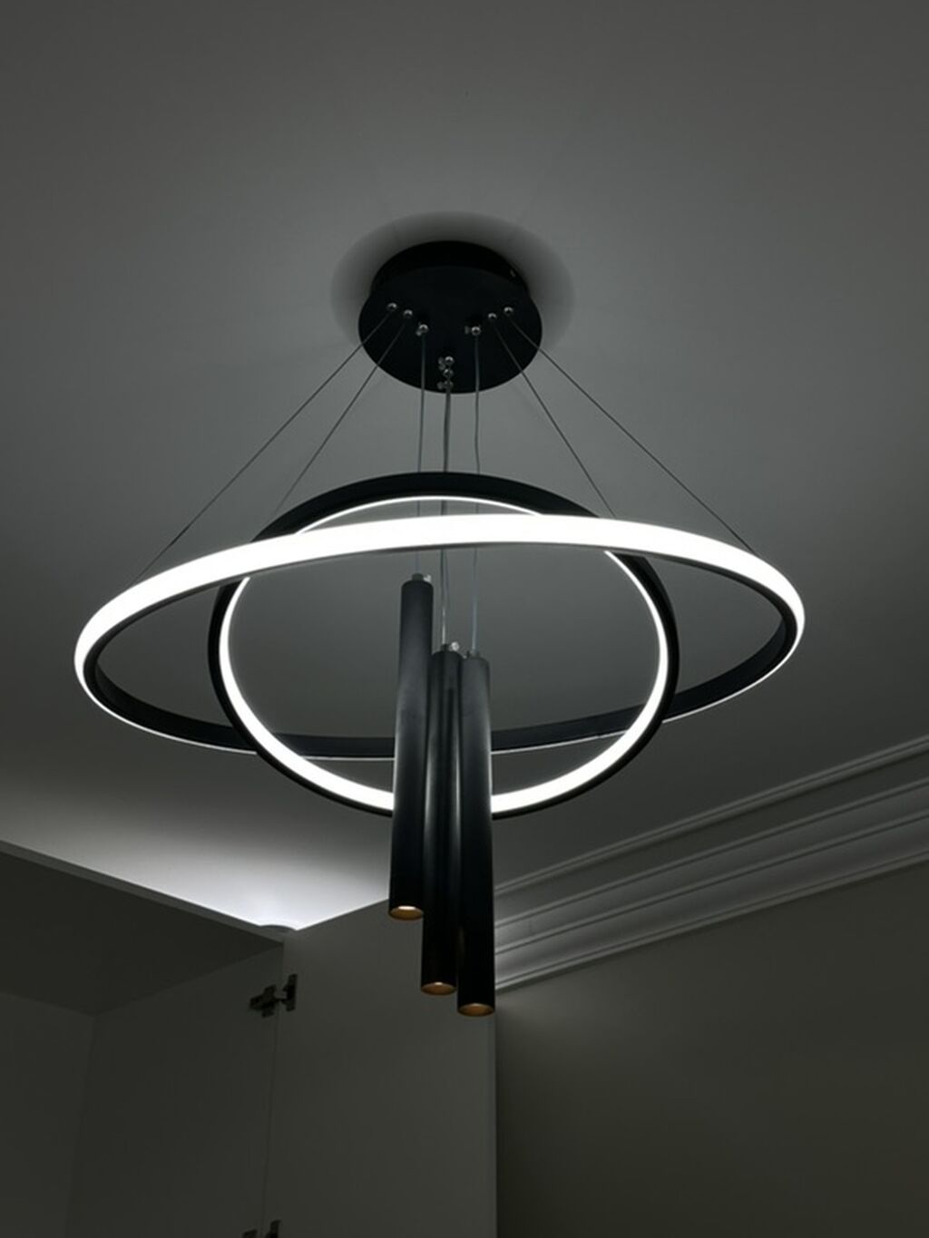 Led Çılçıraq, 3 lampa, Metal — Tavan is?qlar? v? cilc?raqlar, Bakı
