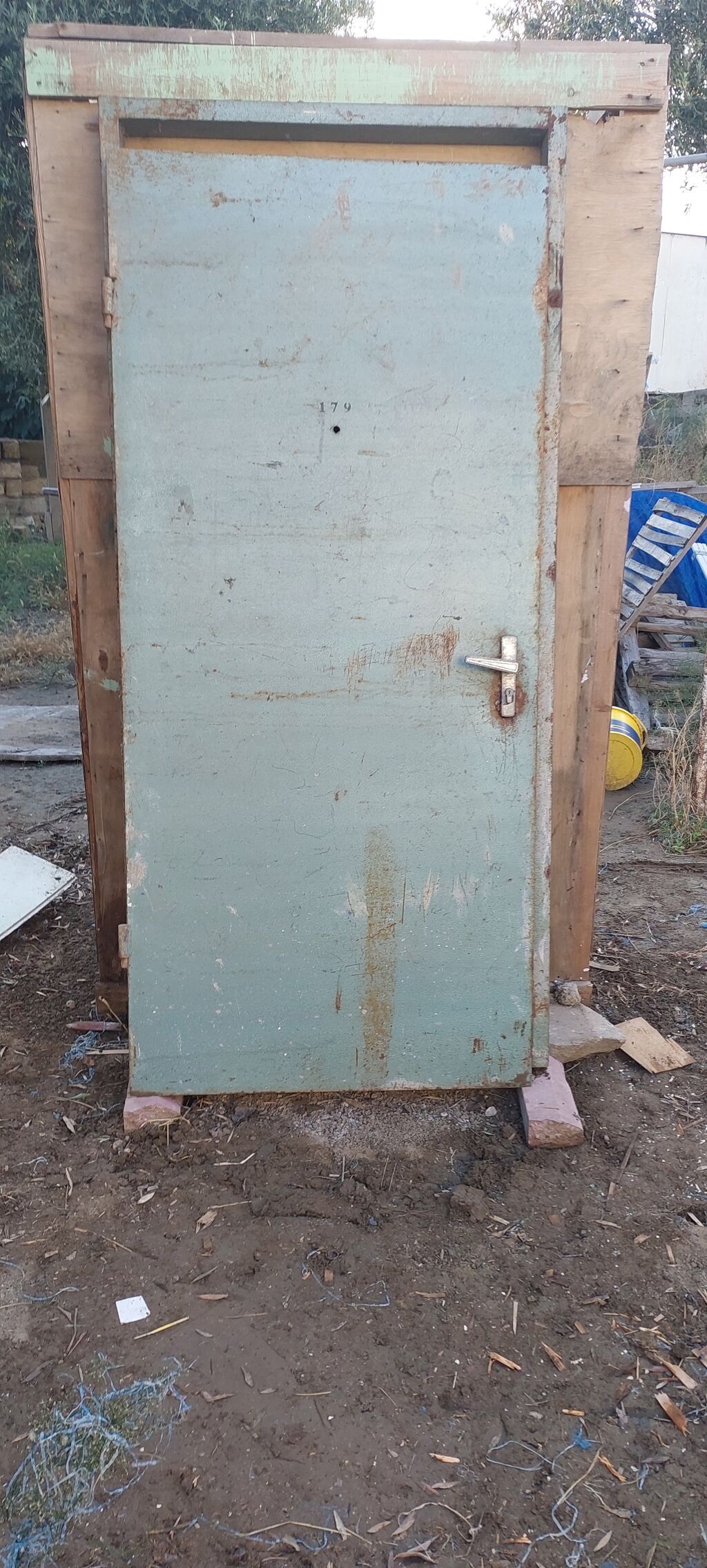 Dəmir seyf qapı, ölçüsü 2.07×90 — Pəncərələr, qapılar, balkonlar, Bakı