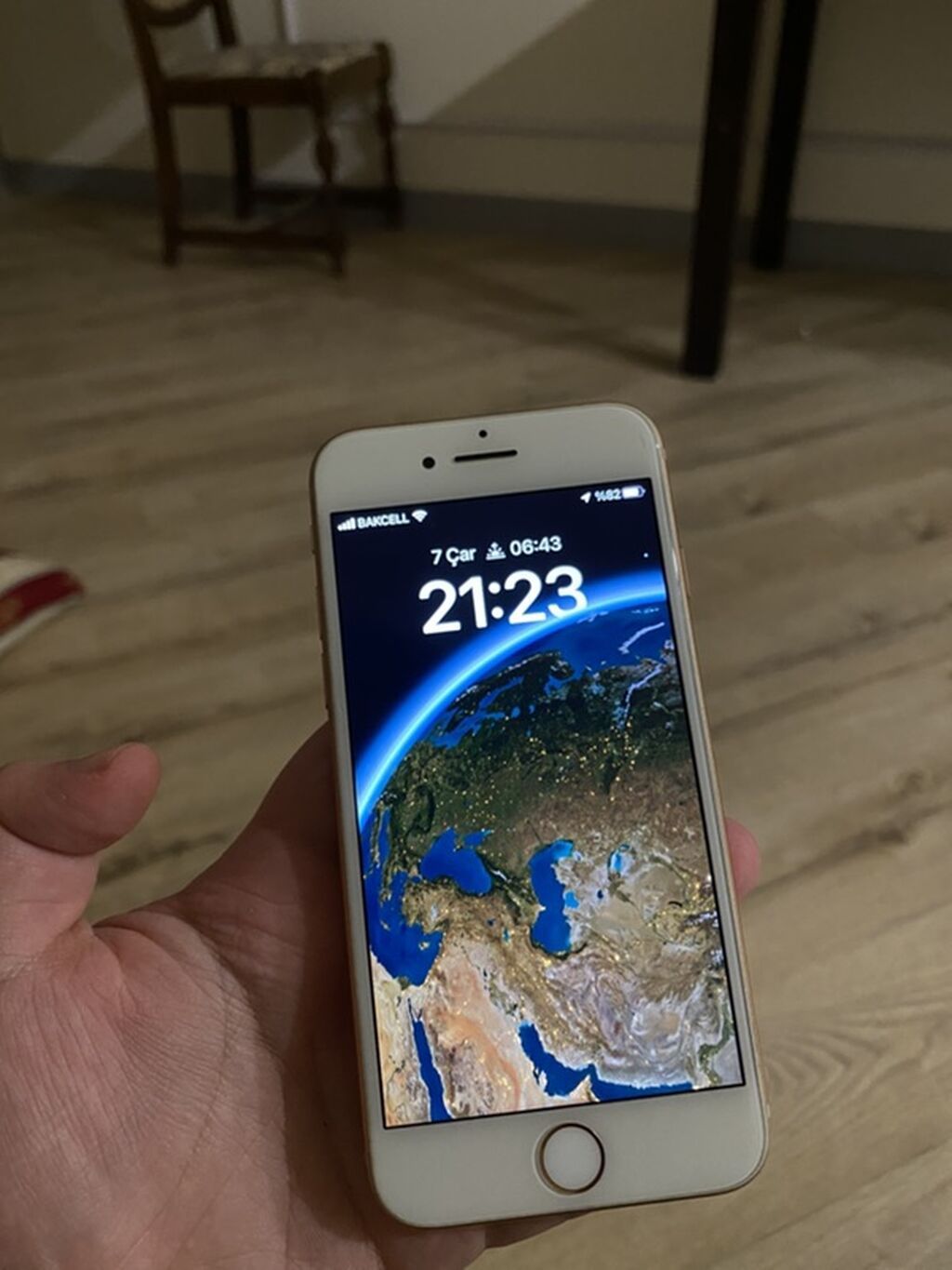 IPhone 8, 64 GB, Desert Titanium, Barmaq izi — Apple iPhone, Bakı (2)