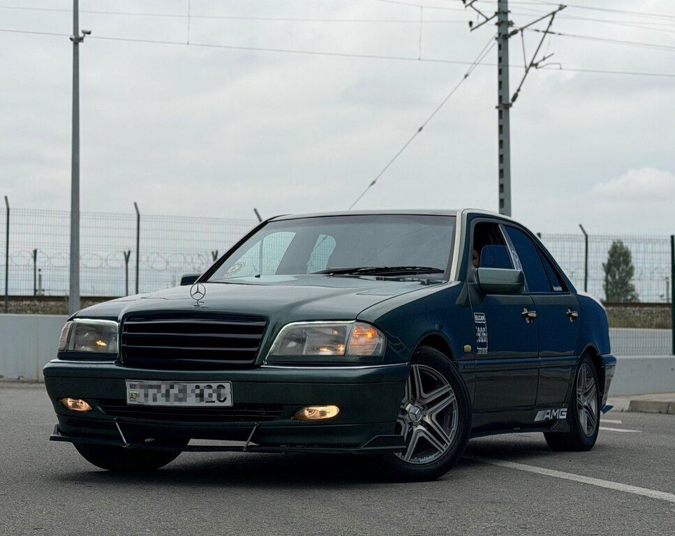 Mercedes C 200, 2.0 L, 1996 il, 542 526 km — Avtomobillər, Bakı (3)