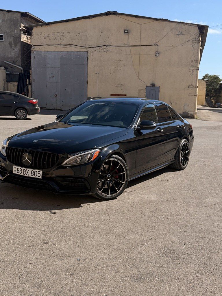 Mercedes C 300, 2.0 L, 2018 il, 124 500 km 88-BX-805 — Avtomobillər, Bakı (8)
