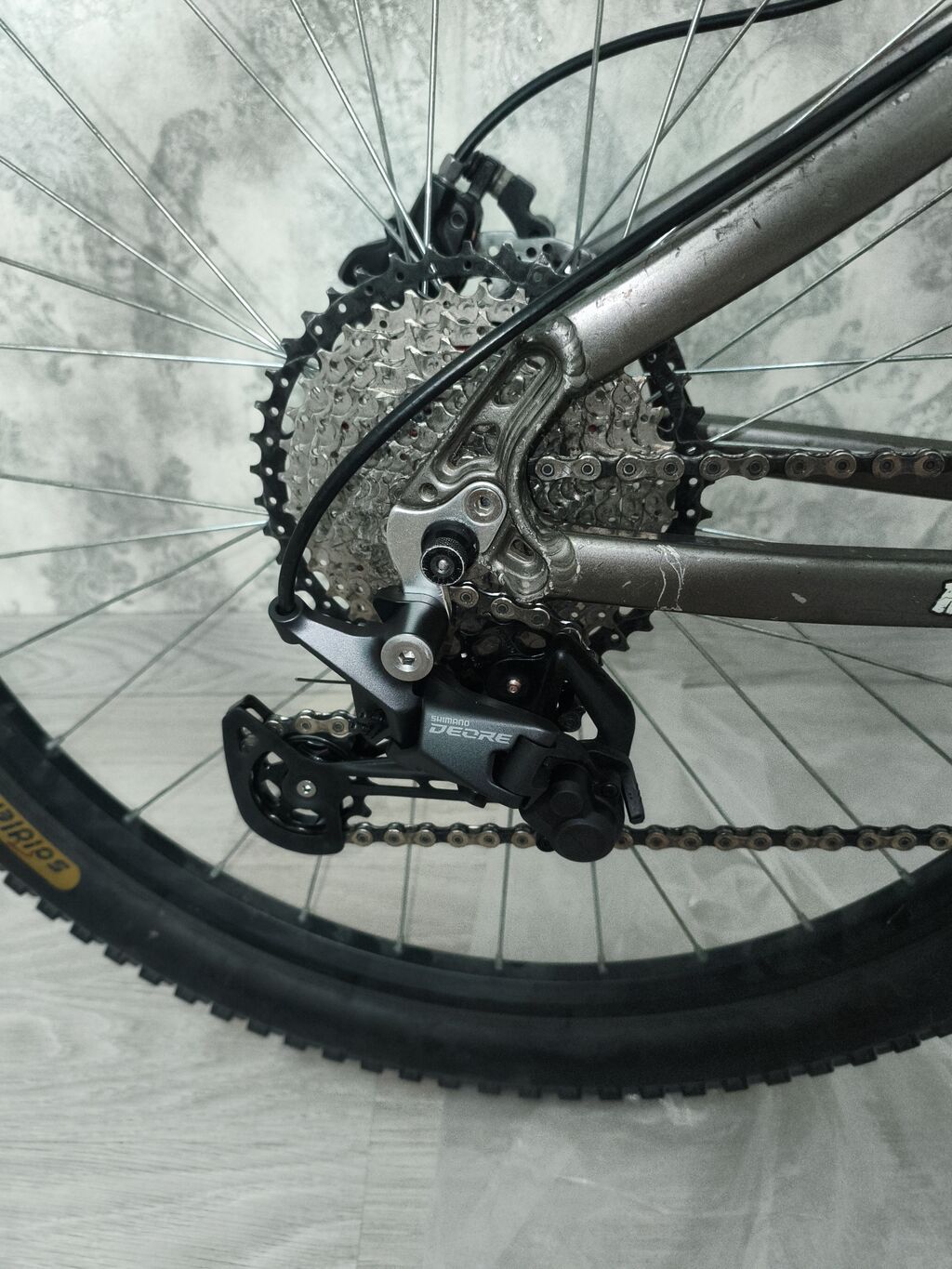 Velosiped mudy fox 26 vilka hassns 120mm diskler mavic 219 ftulkalar — Dağ velosipedləri, Gəncə (5)