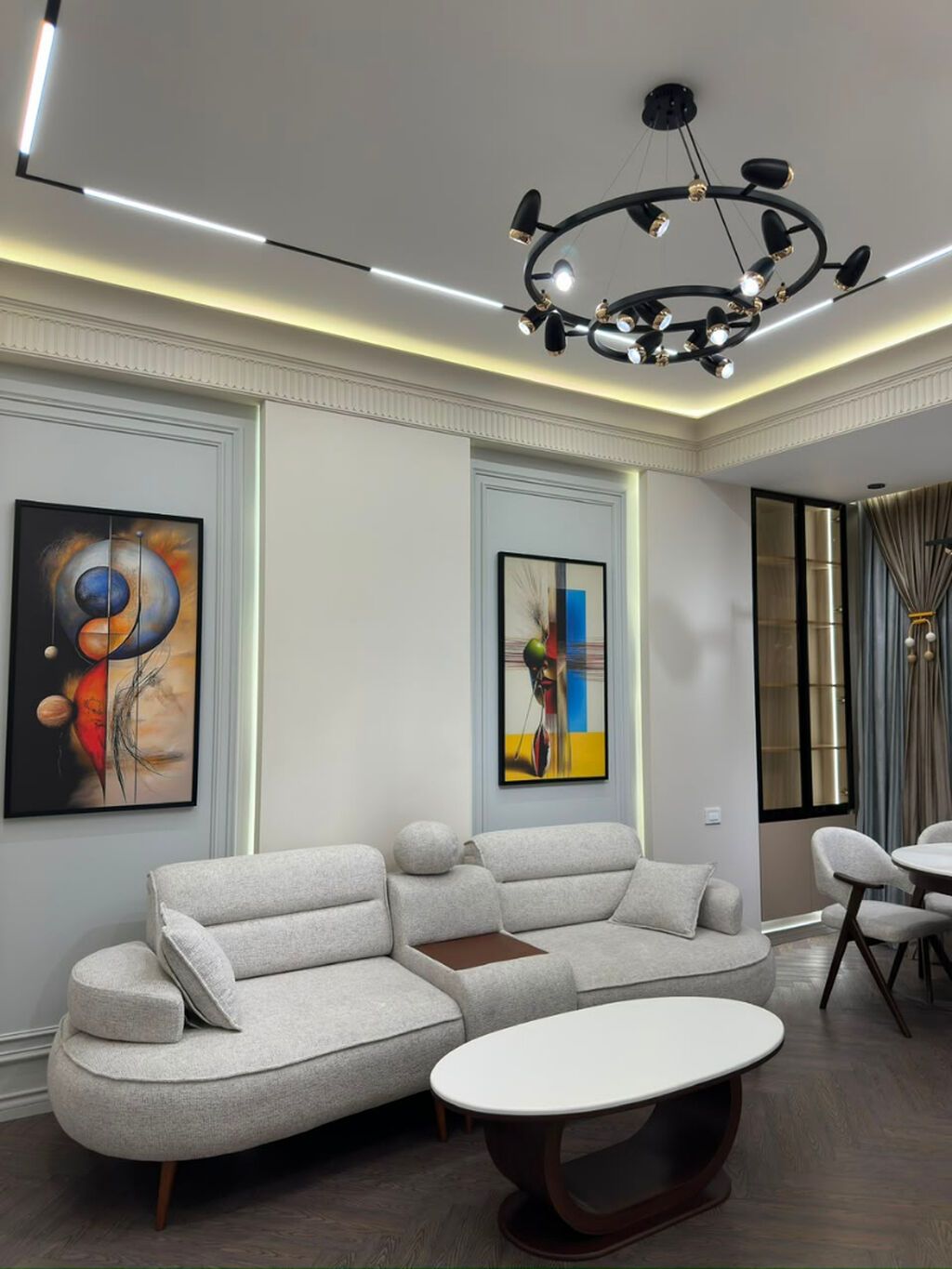 3 otaqlı, Yeni tikili, 133 kv. m — Mənzil, Bakı (5)