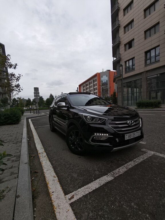 Hyundai Santa Fe, 2.0 L, 2017 il, 106 000 km 88-DS-723 — Avtomobillər, Bakı (4)