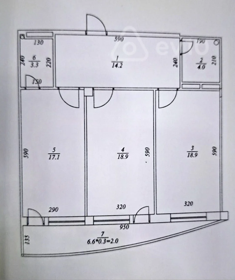 2 otaqlı mənzil, 84 m², A.M.Şərifzadə küçəsi — Mənzil, Bakı (7)