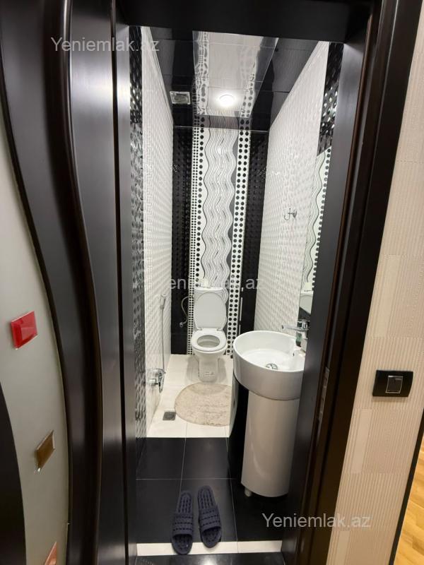 Kirayə 2 otaqlı Bina evi menzil (Yeni tikili), 100 m², Nərimanov rayonu — Mənzil, Bakı (12)