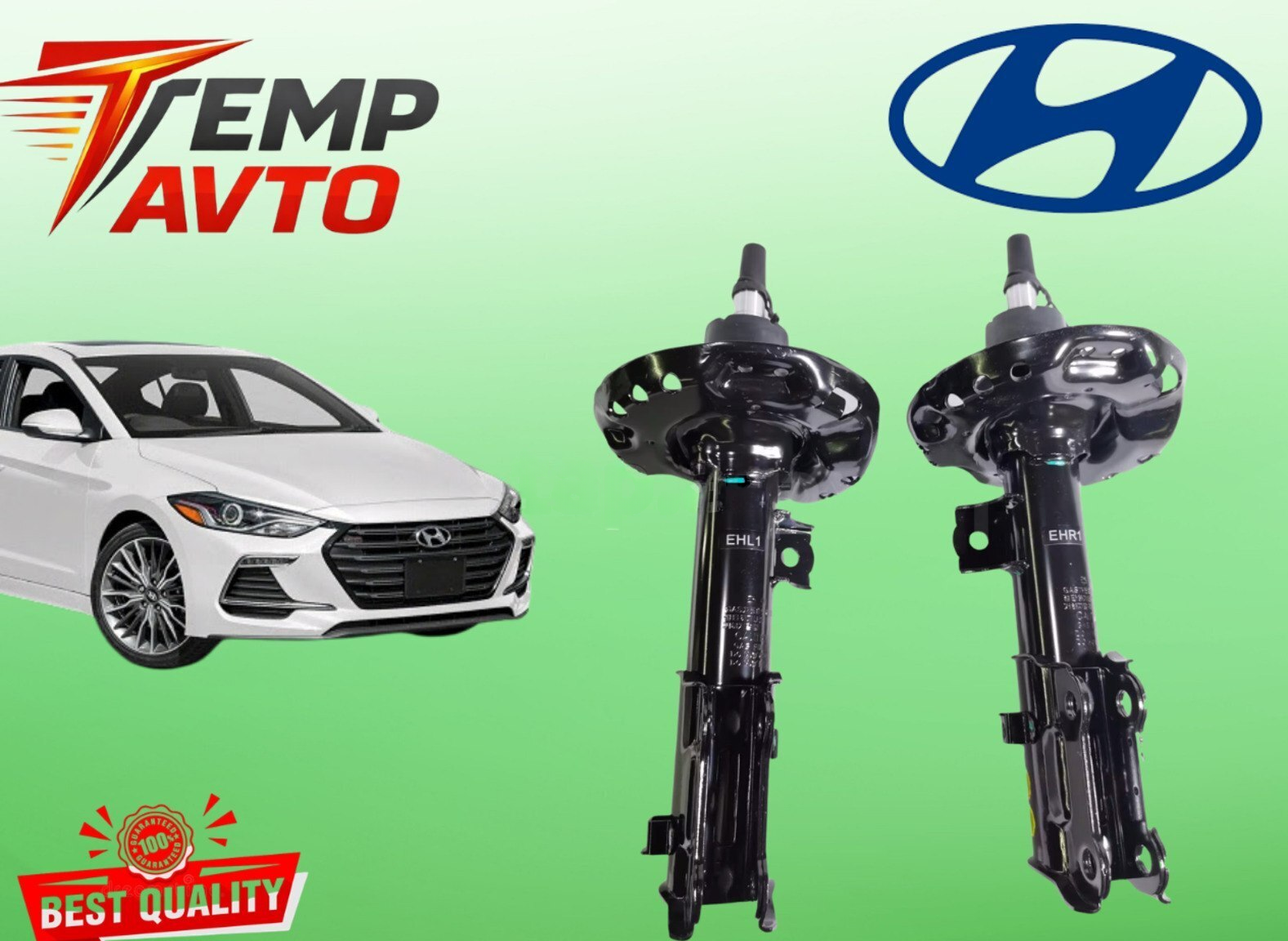 Ön amortizator Hyundai Elantra 2016-2018 — Bakı