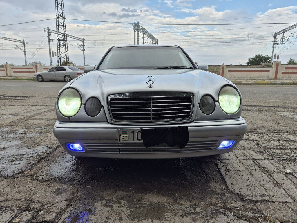 Mercedes E 230, 2.3 L, 1996 il, 450 000 km — Avtomobillər, Ağstafa (3)