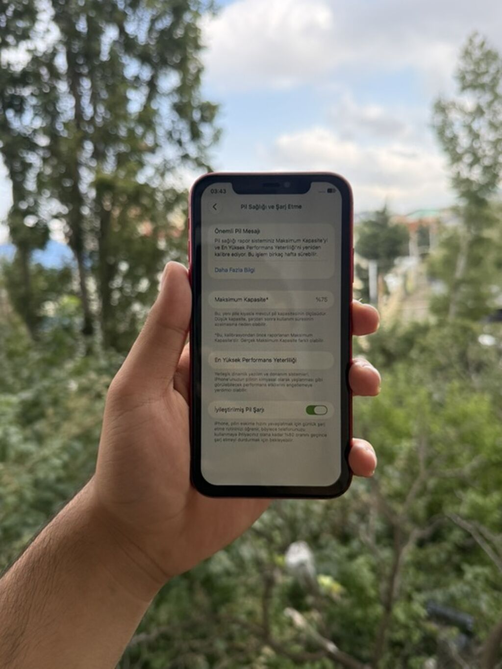 IPhone 11, 128 GB, Qırmızı — Apple iPhone, Bakı (2)