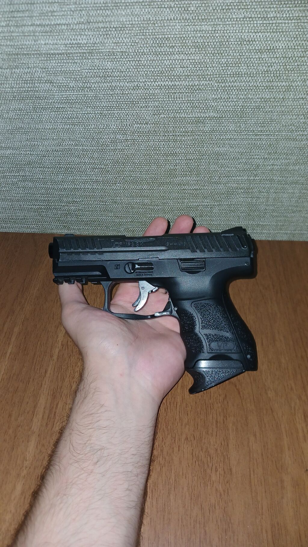 VP9 SK Airsoft, yenidir, üzərində 370 şarik hədiyə verilir. Airsoft — Oyuncaq silahları, Bakı