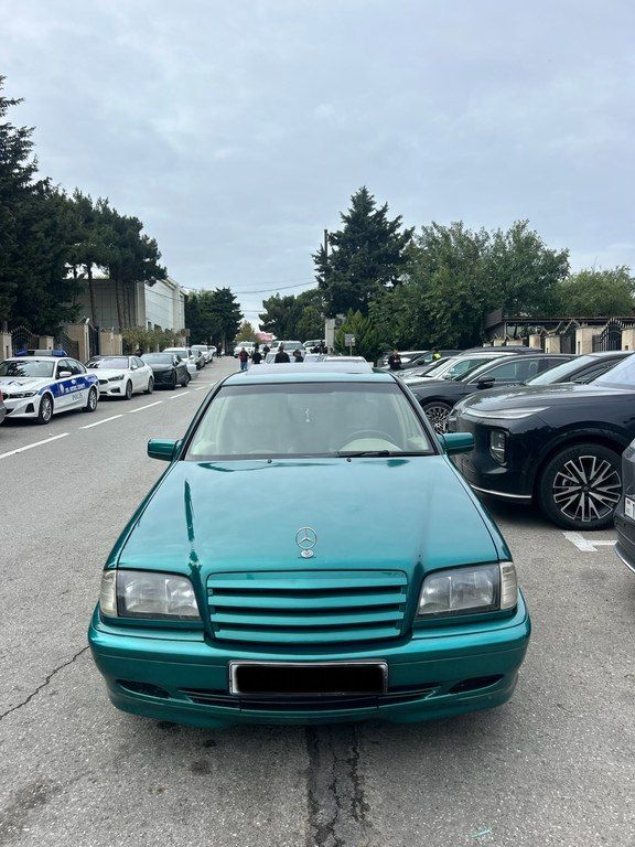 Mercedes C 200, 2.0 L, 1998 il, 384 512 km — Avtomobillər, Bakı (2)