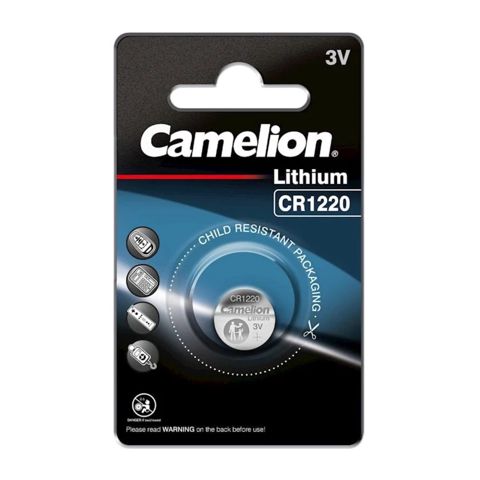 Batareya Camelion Lithium Button Cell CR1220 — 3.7 ₼ · Bakı · Batareyalar və şarj cihazları Batareya Camelion Lithium Button Cell CR1220 — Bakı