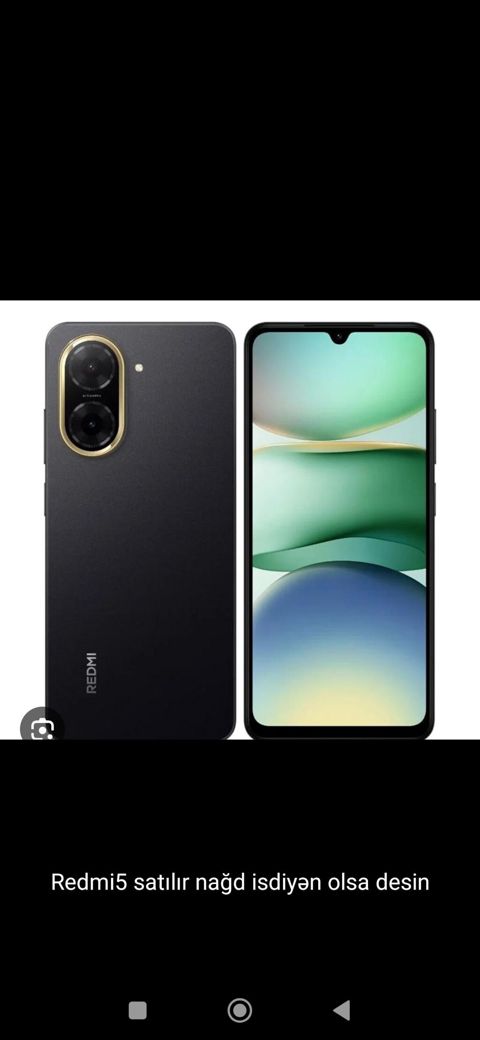 Redmi 5 smartfonu. Klassik qara rəngdə, arxa hissədə ikili kamera — 150 ₼ · Sabirabad · Xiaomi Redmi 5 smartfonu. Klassik qara rəngdə, arxa hissədə ikili kamera — Sabirabad