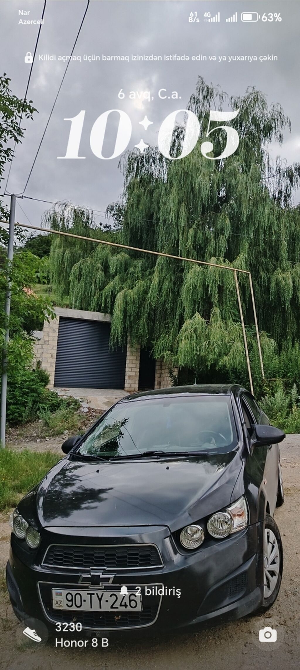 Chevrolet Aveo sedan – qara rəng Salam Barter mumkundur sekileri 90-TY-246 — Avtomobillər, Yevlax