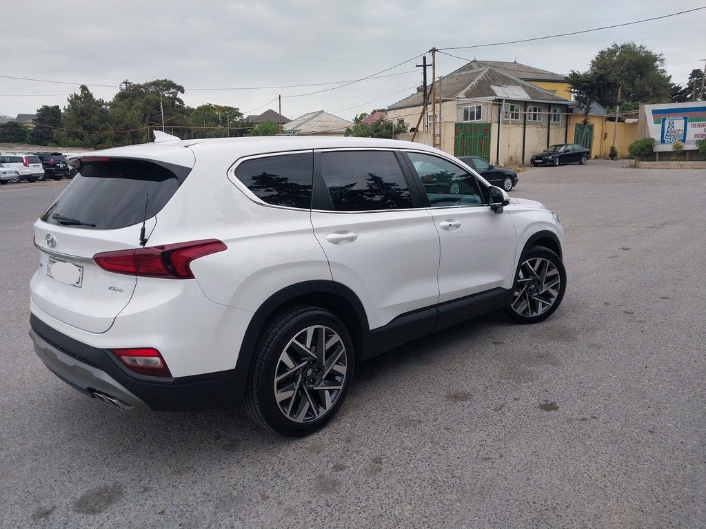 Hyundai Santa Fe, 2.0 L, 2019 il, 249 000 km 99-UU-051 — Avtomobillər, Bakı (6)