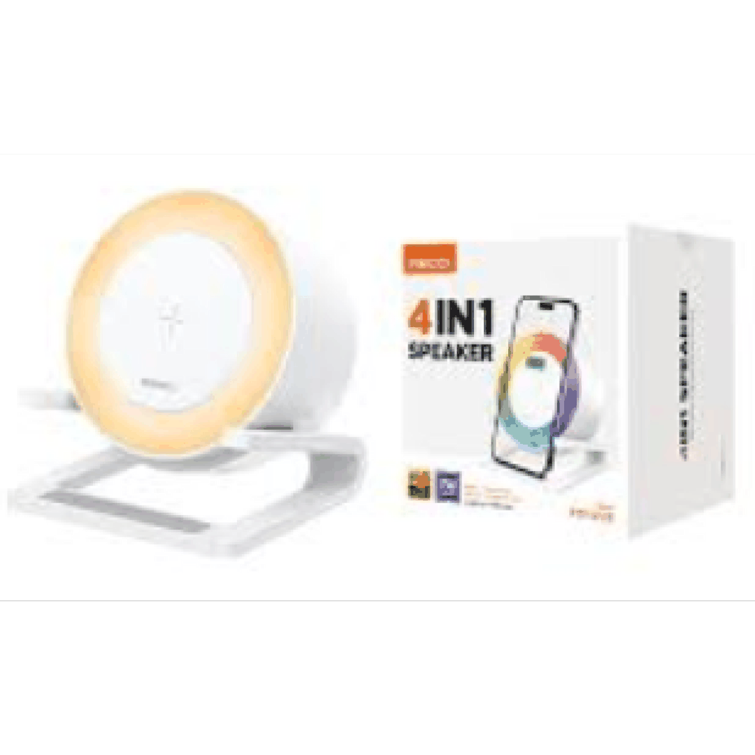 Simsiz sürətli şarj cihazı Recci RSK-W28 4IN1 Speaker — Telefonlar və qadjetlər, Bakı (3)