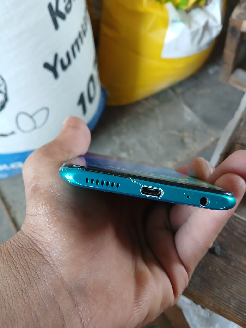 Tecno Spark, 128 GB, rəng - Mavi, Barmaq izi — Tecno, Bakı (4)