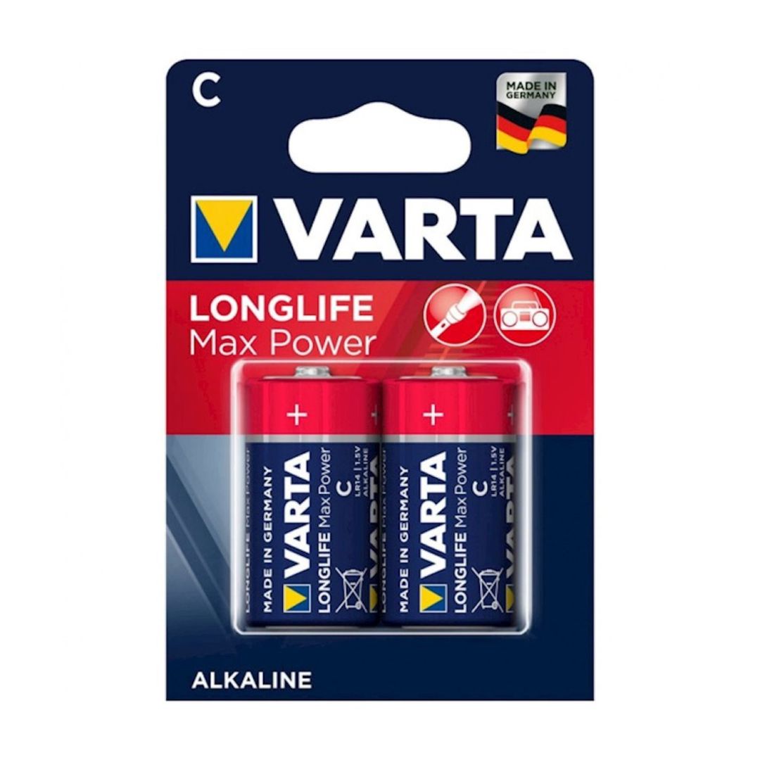 Batareya Varta Longlife Max Power C 2 əd — Batareyalar və şarj cihazları, Bakı