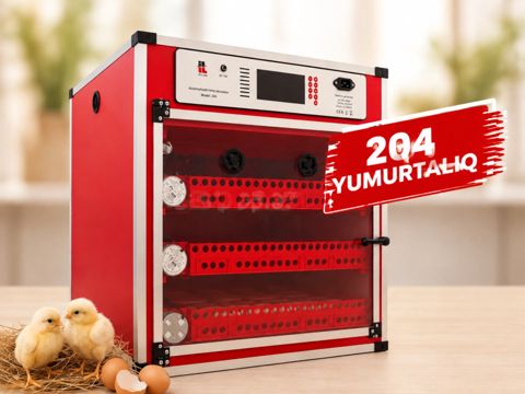 İnkubator 204 yumurta (ilməzli+ryaba) — Bakı