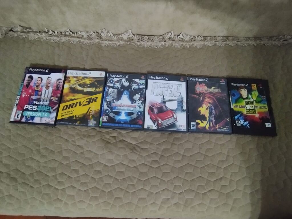 PlayStation 2 Slim (SCPH-90004) komplekti Endirim Yoxdur SON Qiymet — Oyun konsolları, Ağdaş (6)