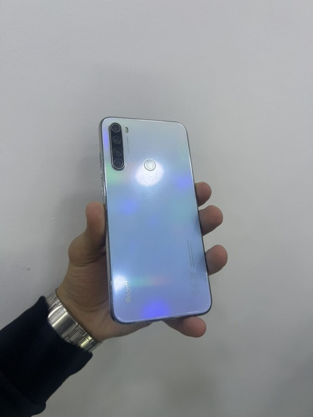 Redmi Note 8, 64 GB, rəng - Ağ, Barmaq izi — Xiaomi, Gəncə (3)