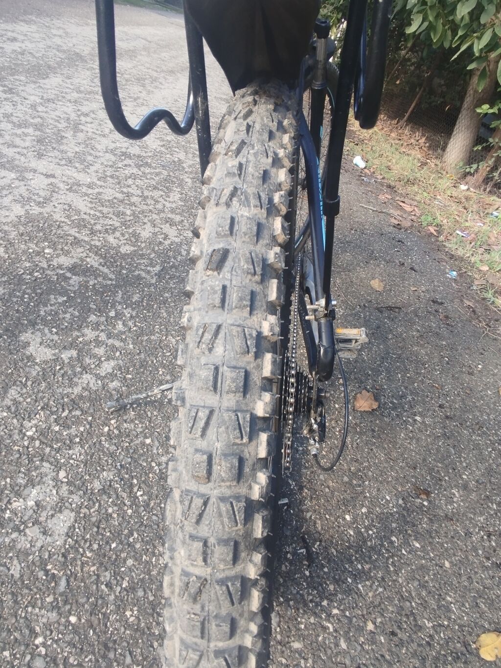 Elektrik dağ velosipedi – Berryl/V-brend karkaslı hibrid quruluş — Elektrik velosipedləri, Quba (4)