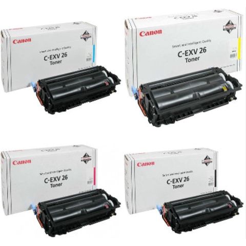 Toner-kartric Canon CEXV26 Yellow-Magenta-Cyan 1657B006-1658B006-1659B006 — Bakı