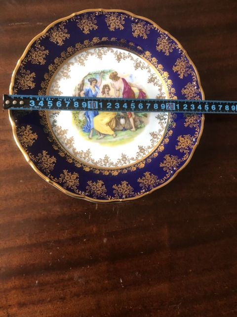 Boşqablar, 2 ədədli dəst, rəng - Mavi, Farfor, Çexiya — 15 ₼ · Bakı · Süfrə qabı Boşqablar, 2 ədədli dəst, rəng - Mavi, Farfor, Çexiya — Bakı
