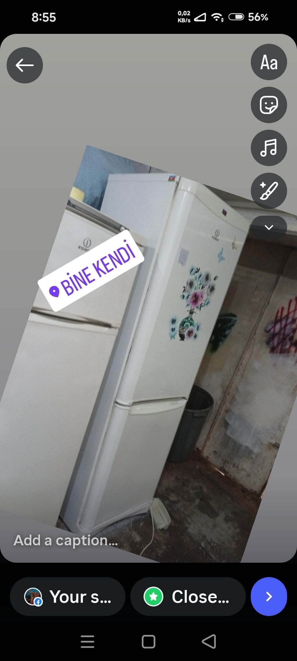 Bine kendi catdirma elave odenisle 15 gun zemanet verilir — Soyuducular, Digah (2)