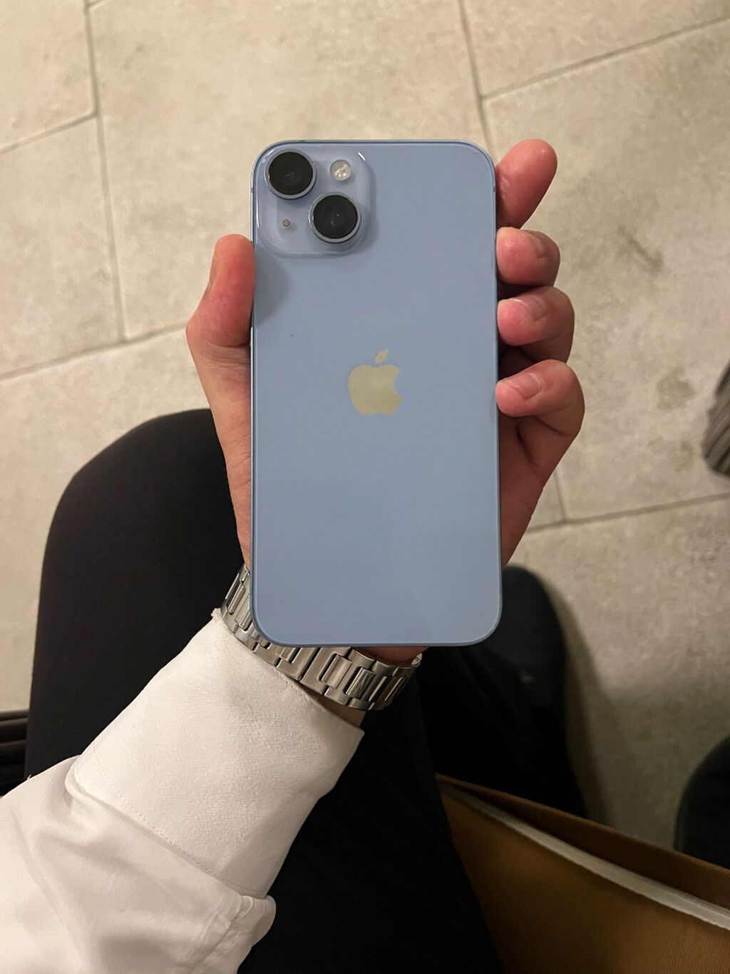 IPhone 14, 128 GB, Mavi, Zəmanət, Simsiz şarj, Face ID — Apple iPhone, Mingəçevir (2)