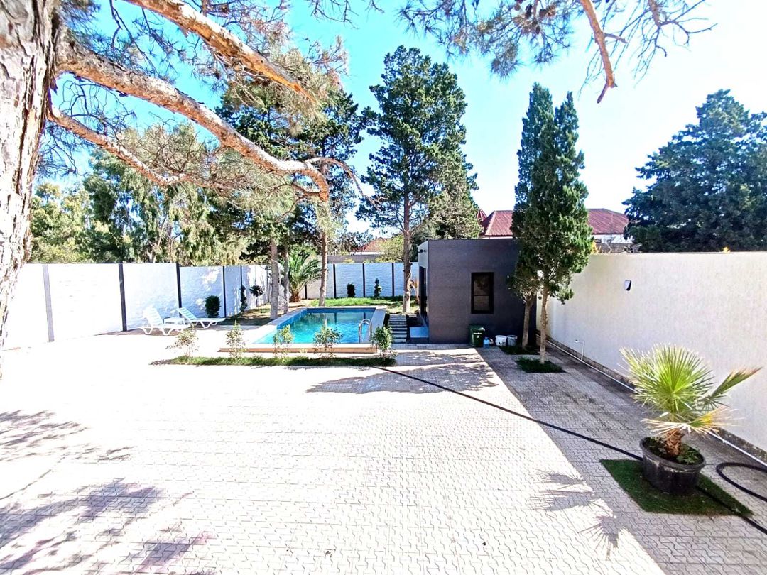 Satılır 6 otaqlı həyət evi/bağ evi 350 m² — Ev, villa, Bakı (2)