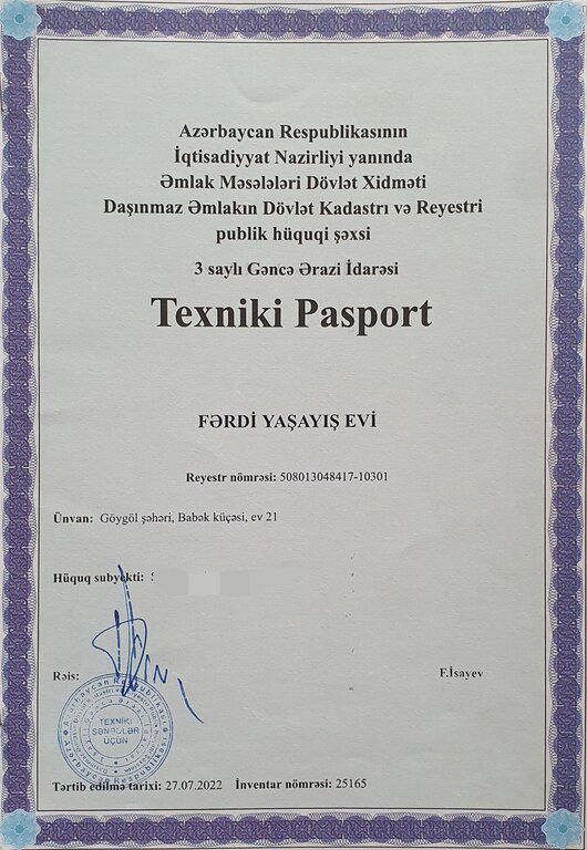 Həyət evi, Göygöl r — Ev, villa, Göygöl (5)