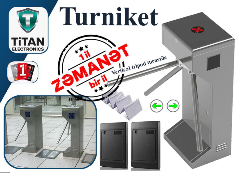 Turniket "U1000" — Ağıllı ev və təhlükəsizlik, Bakı